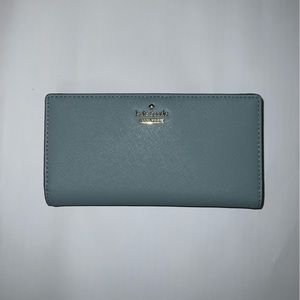 light blue kate spade new york wallet